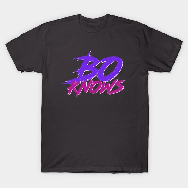 Bo Knows T-Shirt by alexwahlberg